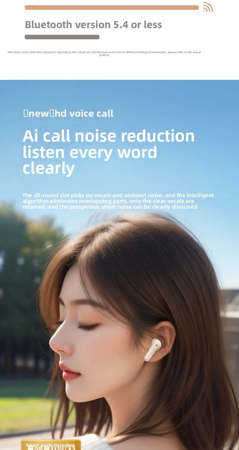 The 895B wireless headphones offer ultra-long battery life. The TWS sports in-ea
