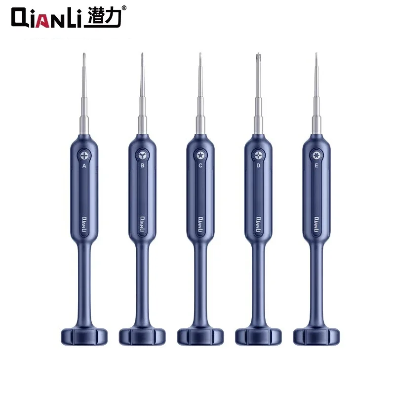 Qianli 2D 고경도 스크루 드라이버 키트 볼록 크로스 Torx T2 Y0.6 P..