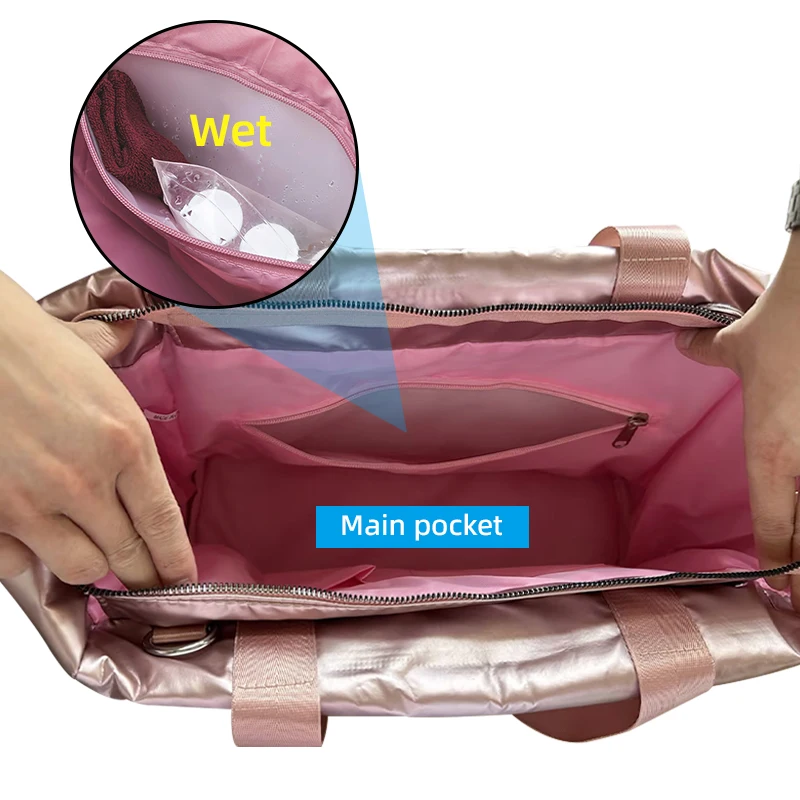 Yoga Mat Bag Women Gym Bag Tote Fitness Sports Large Capacity