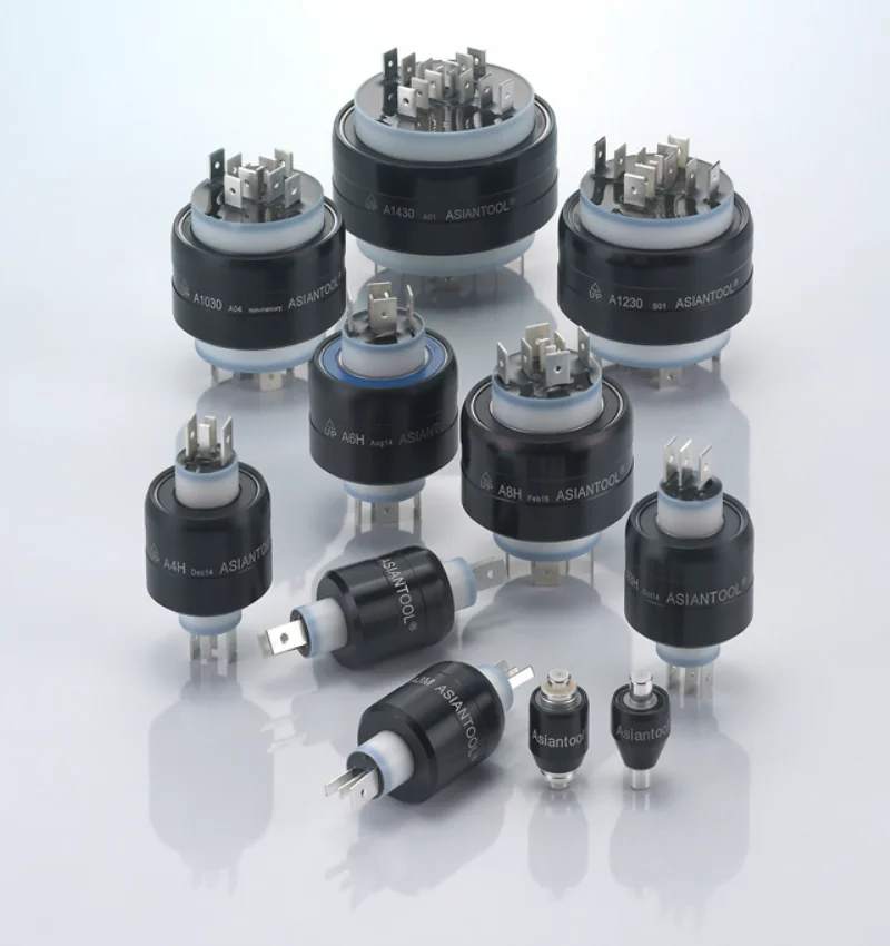 Anel deslizante condutor taiwan asiantool a2s mercúrio