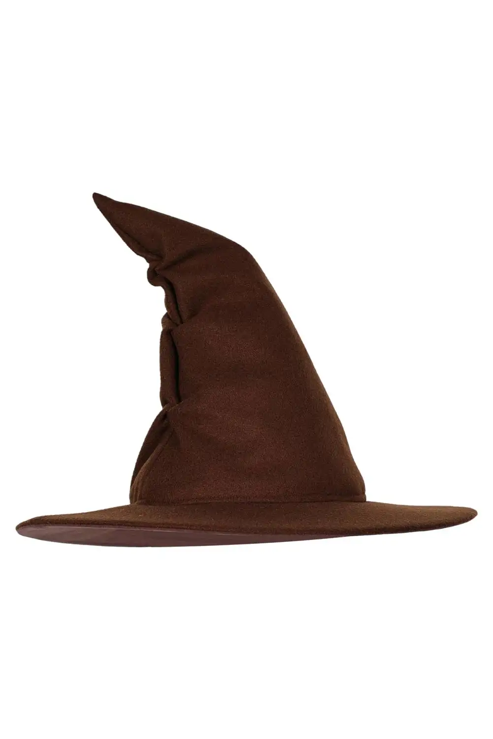TOM BOMBADIL Cosplay Brown Pointed Wizard Hats Movie Lord Rings Costume Accessories Cap Men Halloween Carnival Role Play Props