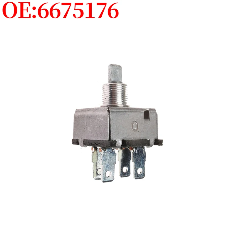 

Аксессуары для мини-погрузчика, запчасти для строительной техники, подходит для переключателя кондиционера воздуха Bobcat S550, S450, S750, S770, новинка 6675176