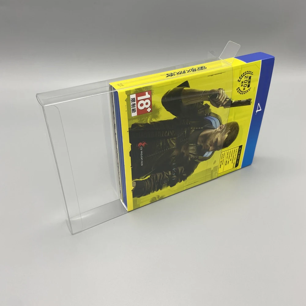 1 Scatola Di Protezione Per La Scatola Di Raccolta Della Vetrina Trasparente Cyberpunk 2077 Ps4
