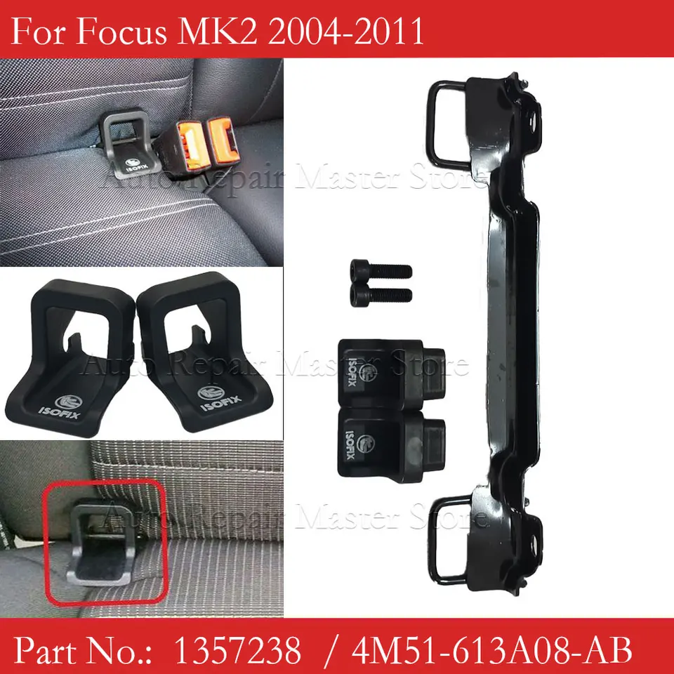 Focus Mk2 Ford Fiesta 2002 Isofix Anclajes Kit ISOfix Para Ford