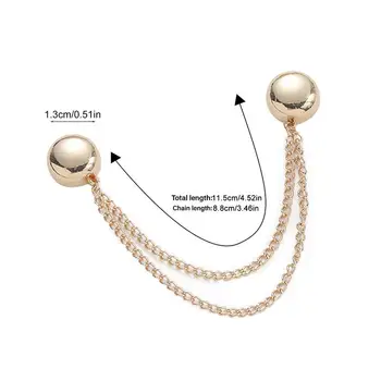 Magnetic Clothes Clips Scarf Buckle Wrist Tie Snap Clothing Accessories Multi-Function Magnetic Clips For Women's Clothes Hijab 6