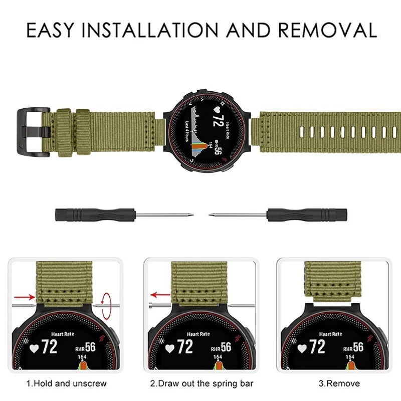 Nylon Smartwatch Strap Bracelet - Premium Watchband Accessory