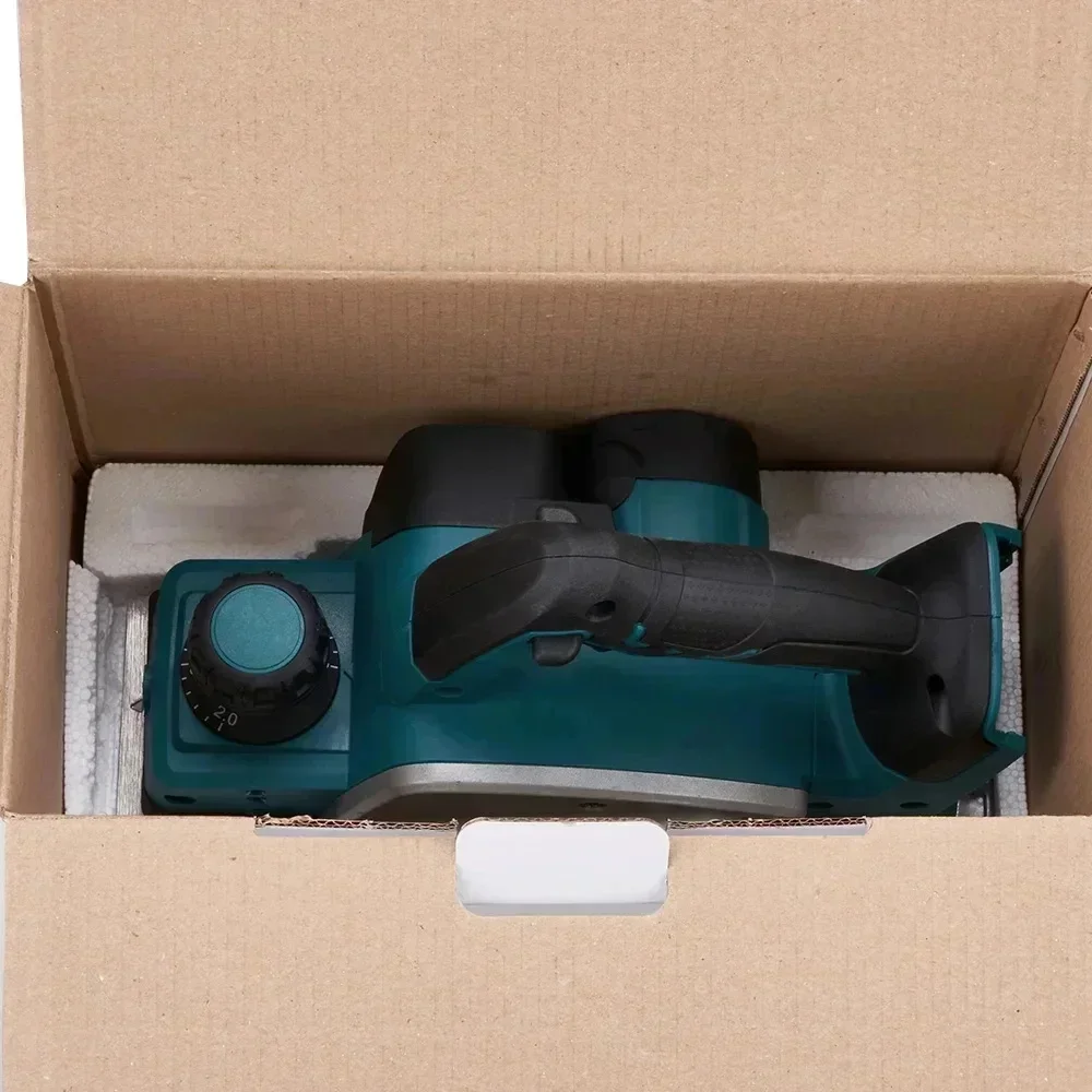 ONEVAN 30000RPM Brushless Electric Planer Cordless DIY Furniture Cutting Tool Power Planer Woodworking For Makita 18v Battery 6