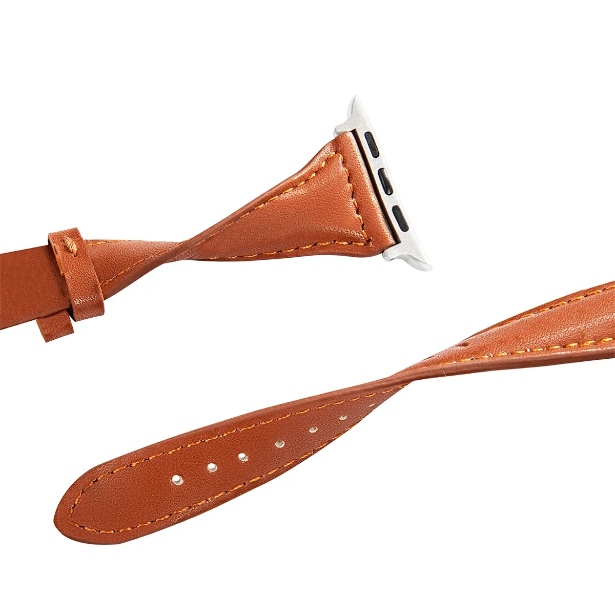 Elegant Slim Leather Strap for Smartwatch Wrist Bracelet