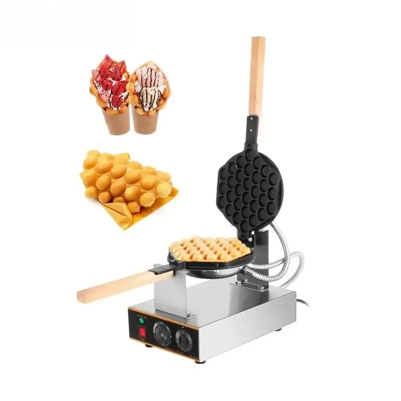 Egg Bubble Electric Waffle Maker Nonstick Waffle Making Machine Home Appliance Gaufriers Baking Snack Gaufres Waffle Irons