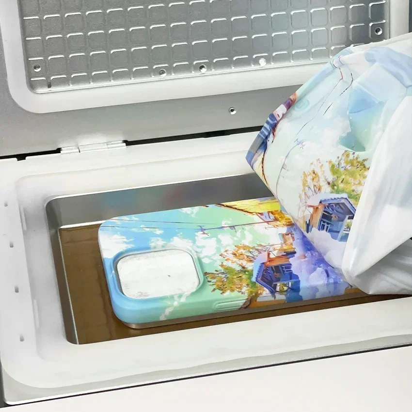GlowMartMobile phone case Sublimation Vacuum heat transfer machine for iPhone