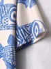 Oversized American Style Fried Street Fashion Small Fish Print New Personalized Mens Shorts Casual Shirts For Summer 5