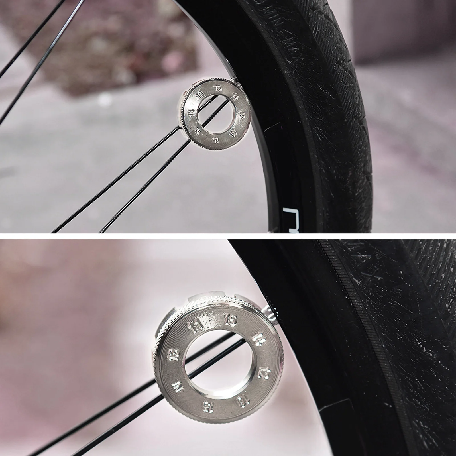 Bicycle Spoke Wrench Tool - Durable Steel Wheel Repair Accessory