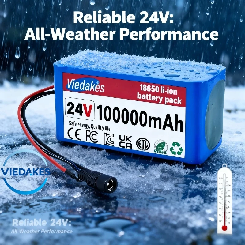 Original 24V 100Ah battery, 18650 Li-Ion 7S3P Battery Pack, for Electric wheelch