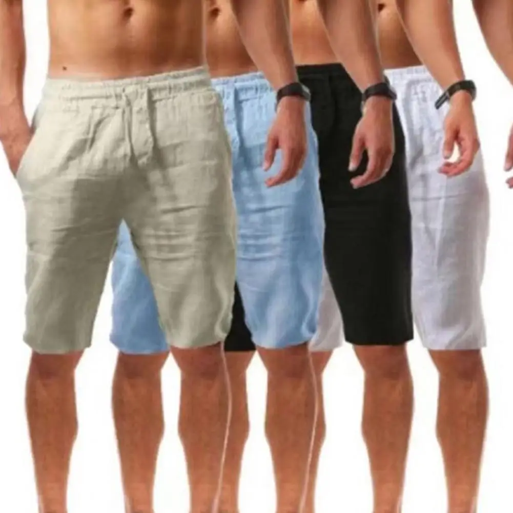 

Men Shorts Wear-resistant Men Trousers Loose Simple Terrific Casual Men Trousers