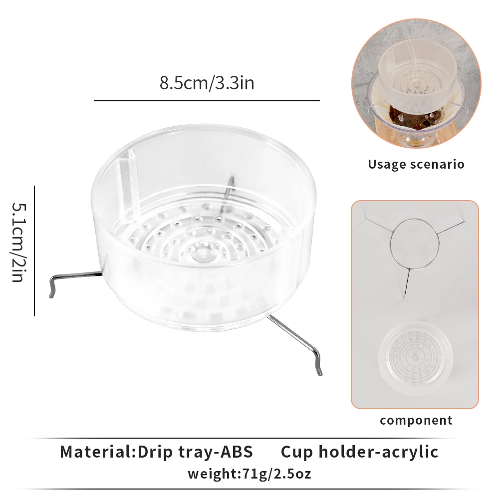 Portable Hand Brew Coffee Drip Filter and Accessories