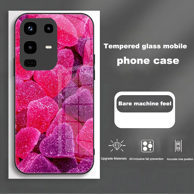 Premium Shockproof Phone Case with Tempered Glass Shell - Enhanced Protection and Style