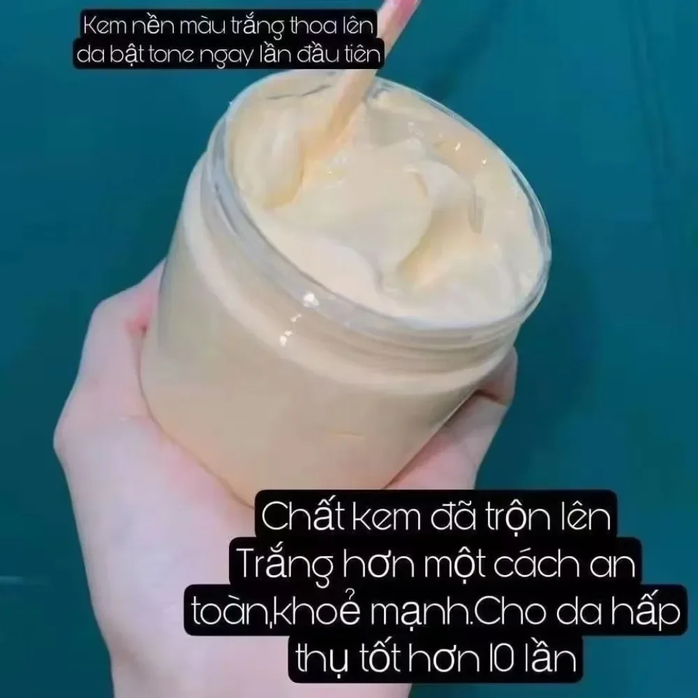 Vietnam Brightening Body Hydrating Moisturizing Lightening kem cot thai cao cap u trang manh tham nhanh xanh 200g 3