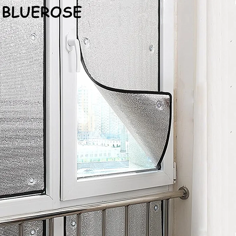 BlackoutAluminumFoilWindowFilmwithSuctionCupDoubleLayer