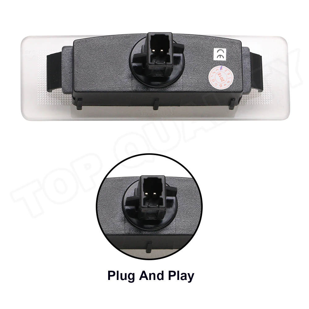 2Pcs For Kia Sportage 2016 2017 2018 2019 2020 2021 LED License Plate Light For Hyundai Tucson 2019 2020 Number Plate Lamp