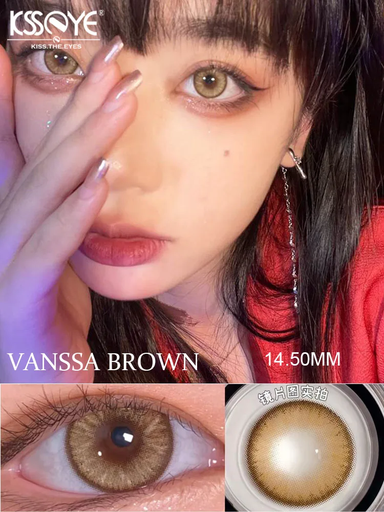 Bio-essence 1 Pair Color Contact Lenses for Eyes Anime Makeup Accessories  Comic Tears Cosplay Lense Blue Lenses Green Eye Lenses