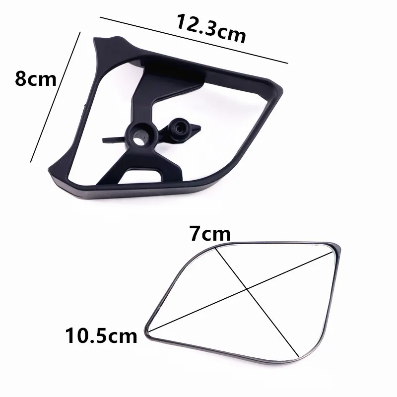 Motorcycle Modification Fit for Yamaha XMAX 250 300 400 2017-2022 Front Moving Rearview Mirror Large Field View Glare Reflector 5