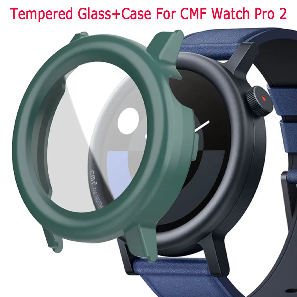 HD Tempered Glass + PC All-around Anti-Scratch Protective Case & Shell Accessories