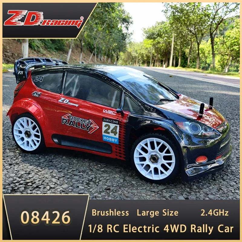 

ZD Racing 1:8 9071-V2 08426 4WD раллийный автомобиль из алюминиевого сплава 3670 бесщеточный двигатель 2,4 кв ГГц 4CH дистанционное управление внедорожник