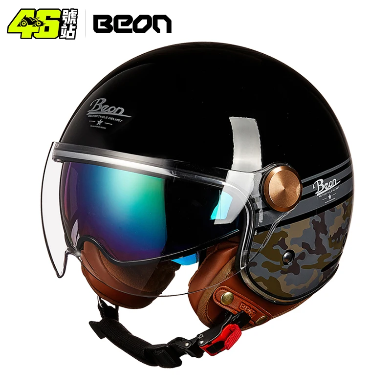 Capacete BEON B120 Moto rcycle  Ʈ ǵ Moto rbike  casco moto ECE 