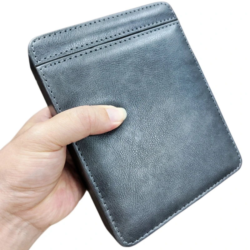 Travel Storage Watch Case Luxury Wooden Pull-out Surface PU Leather Craftsmanship Watch Organizer 1 Pcs of Free Customized Logo