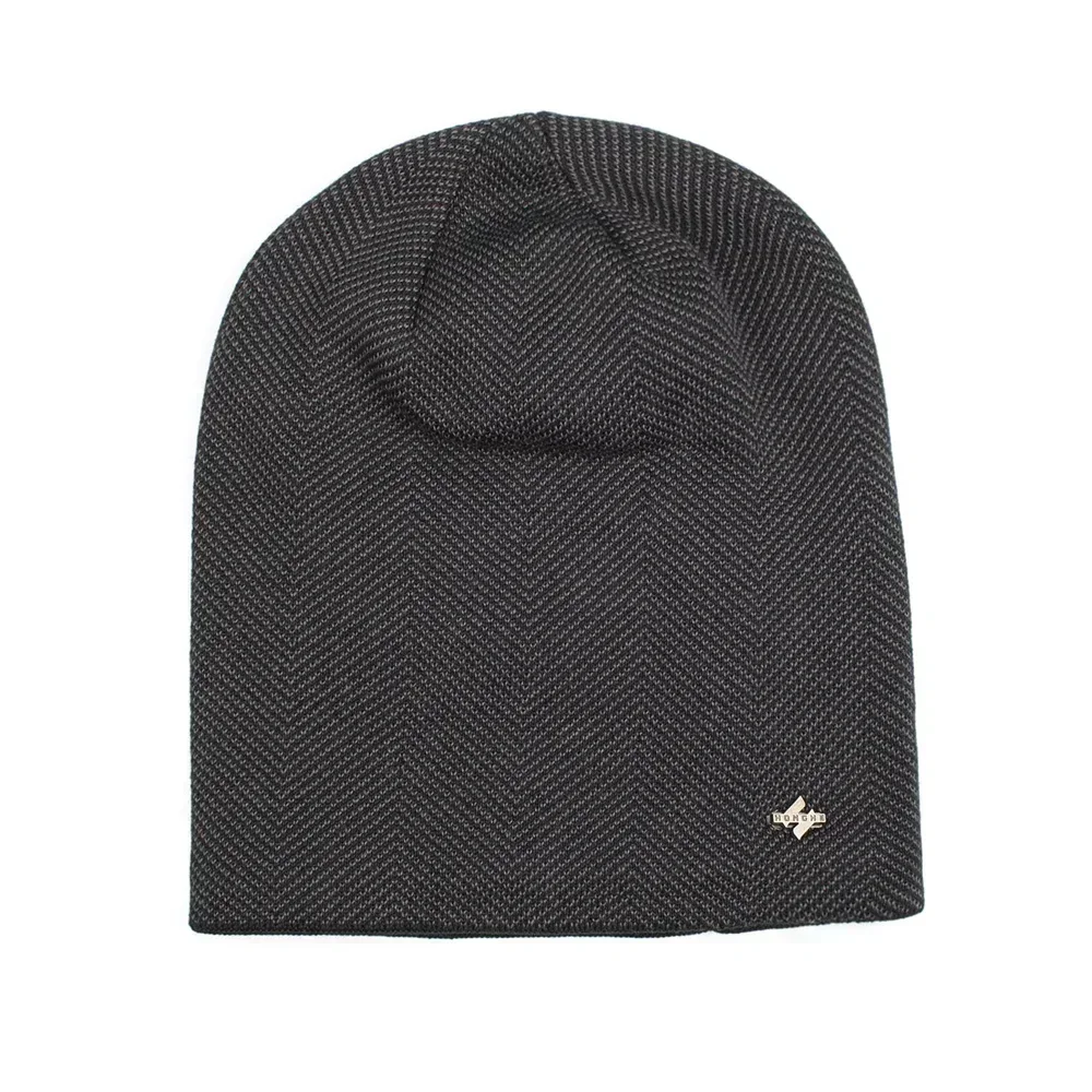 2026 Thick HONGHE Beanies for Women Men Casual Knit Skull Cap Soft