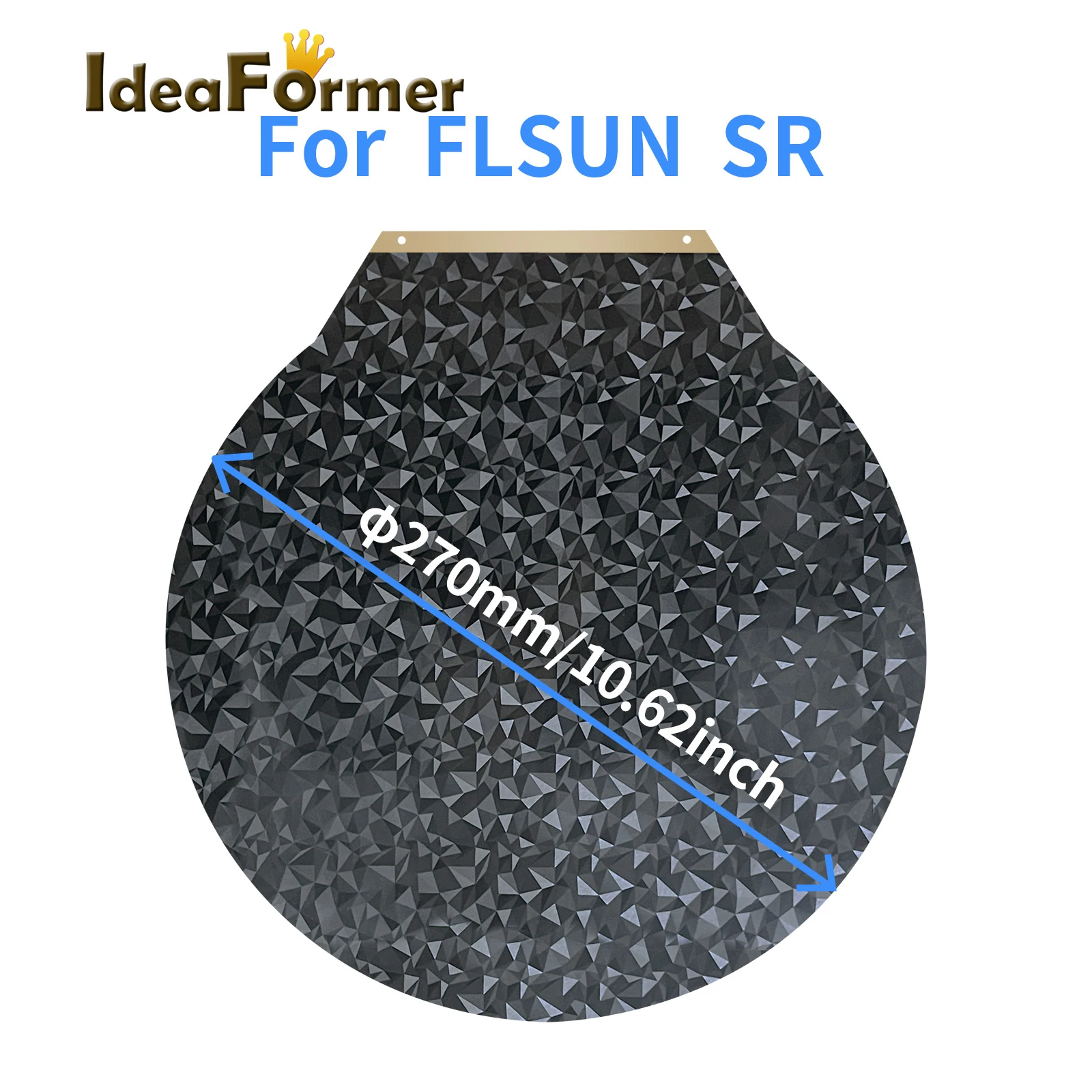 Plaque De Construction Magnétique PEI Pour Imprimante 3D Tronxy 220-800 Mm