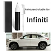Scratch Repair Pen Suitable for Infiniti QX50 Q50L Paint Repair Pen Pearl White Car Scrach Remover Black  Black  Infiniti red 1