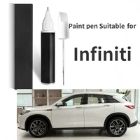 Scratch Repair Pen Suitable for Infiniti QX50 Q50L Paint Repair Pen Pearl White Car Scrach Remover Black  Black  Infiniti red 1