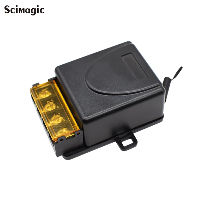 DC 12V 24V Drahtlose Fernbedienung Schalter AC 220V 110V MAX 40A Universal  Relais Empfänger Modul 433MHz EV1527 Breite Spannung - AliExpress