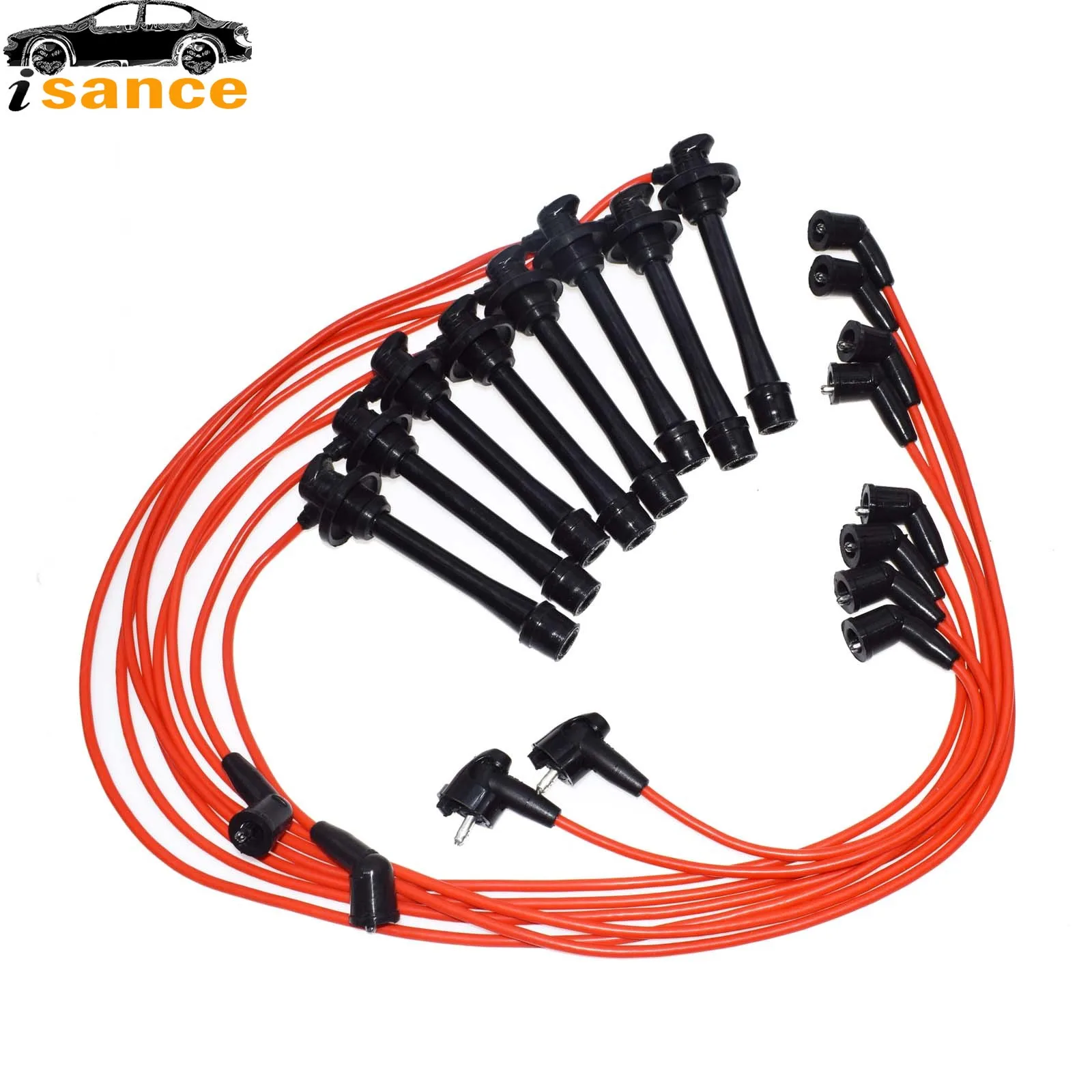 Spark Plug Ignition Wires Set Cable 23022 for Lexus LS400 SC400 4.0L V8 1990-1997