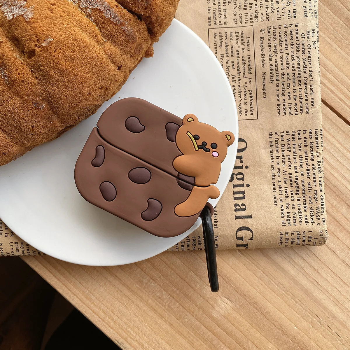 Cute 3D Cartoon Wireless Earbud Protective Case Cover