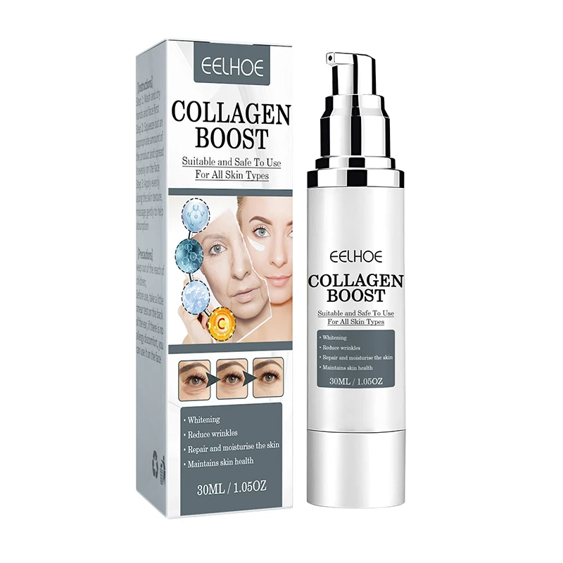 

30ml Collagen Boost Serum Anti-Aging Dark Spot Corrector Wrinkle Cream Hyaluronic Acid Women Face Skin Care