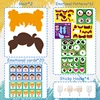 88Pcs Emotions Change Felt Board Story Early Learning Supplies DIY Facial Expressions Puzzle Preschool Montessori Toys for Kids 3