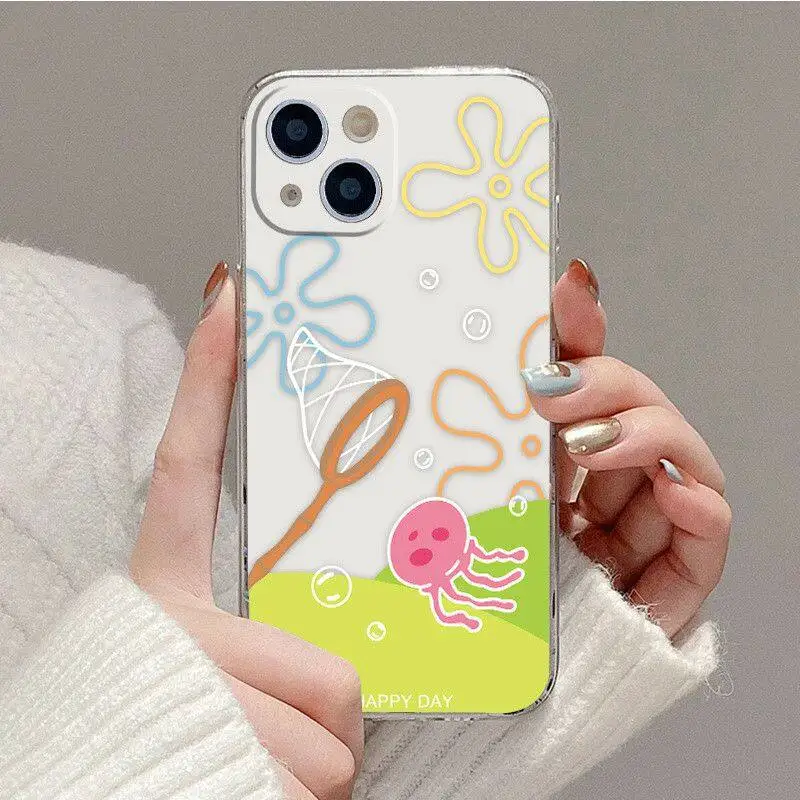 Cute Dinosaur & Jellyfish Phone Case - Protective Design for Huawei Honor and Nova Series