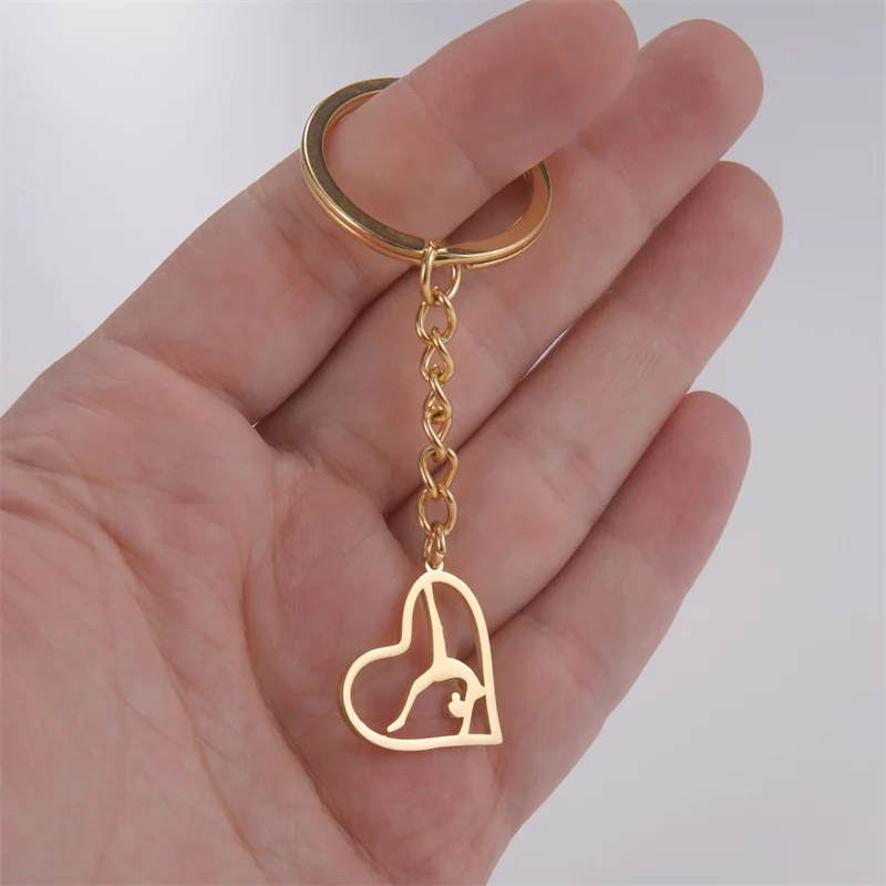 Synchronisierte Gymnastik-Schlüsselanhänger für Damen, Schlüsselanhänger für Autoschlüssel, Schultasche, Anhänger, Paar, Schlüsselanhänger, Schmuck, 2023, Trend – Detail 21