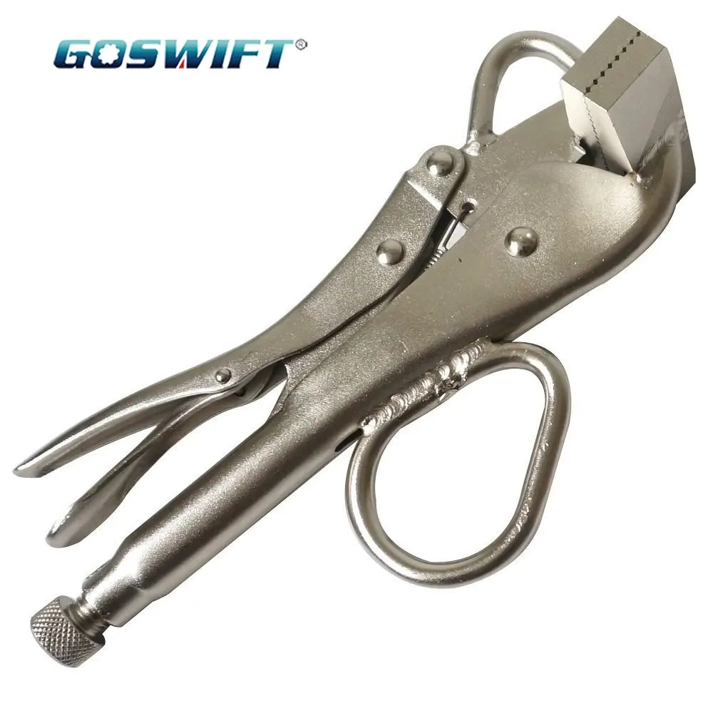 

Locking Sheet Metal Clamp Flat Extra Wide Duck Bill Clamps Steel Vice Vise Holding Welding Metal Hand Tools Bending Pliers