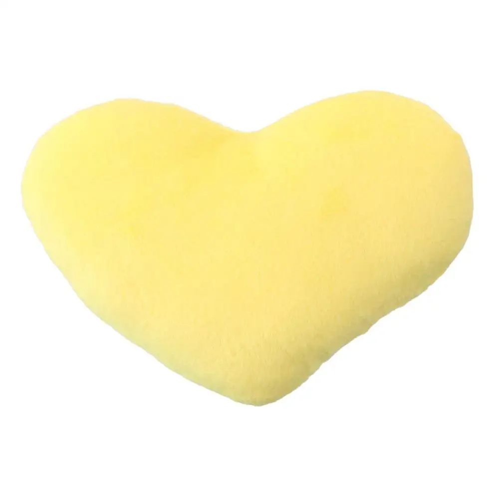 PP cotton Soft Pillow Comfortable Heart Plush Pillow Red Color Pink Color Stuffed Pillow Heart Shape Home Decorative