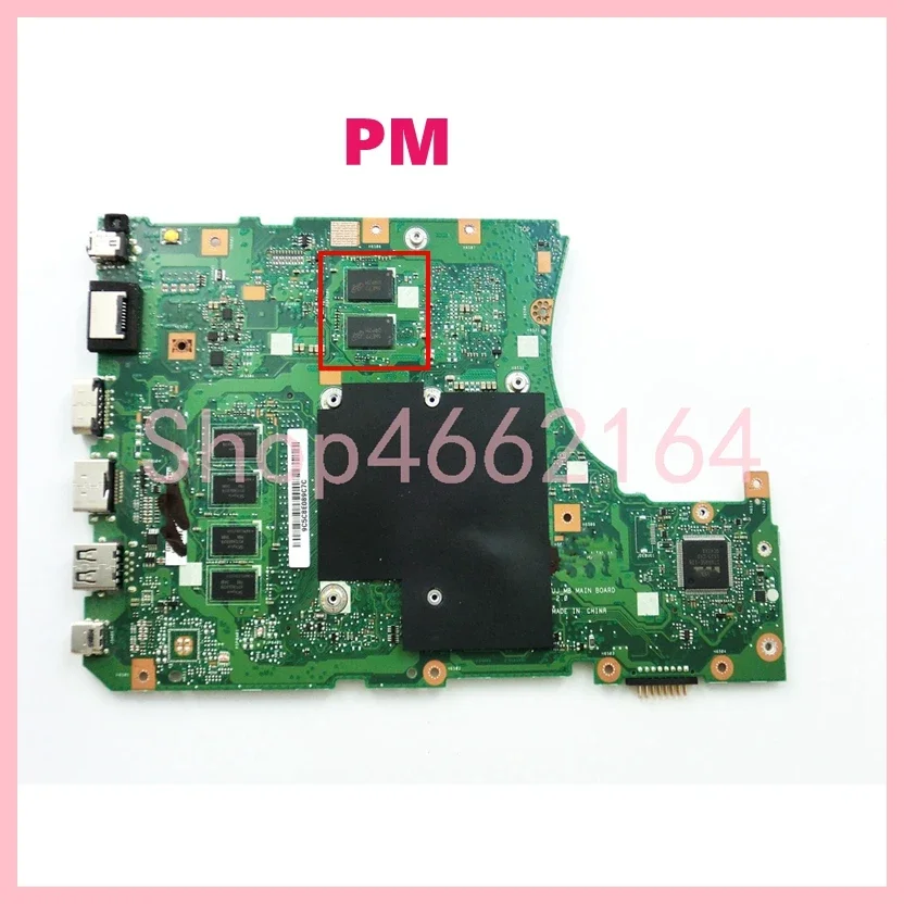 X556UA i3 i5 i7 CPU 4GB-RAM UMA/PM Mainboard For ASUS X556U X556UA