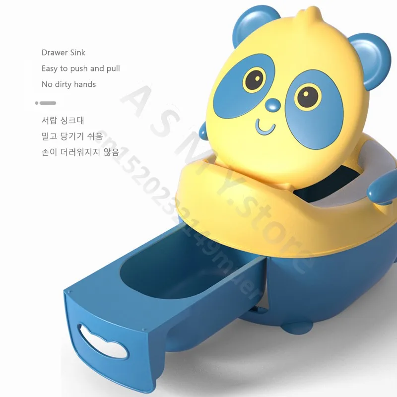 Children's potty for 1-7 years old/ Cute shape baby seat Easy to clean baby potty potty/ Safe trainer seat for boys and girls 3