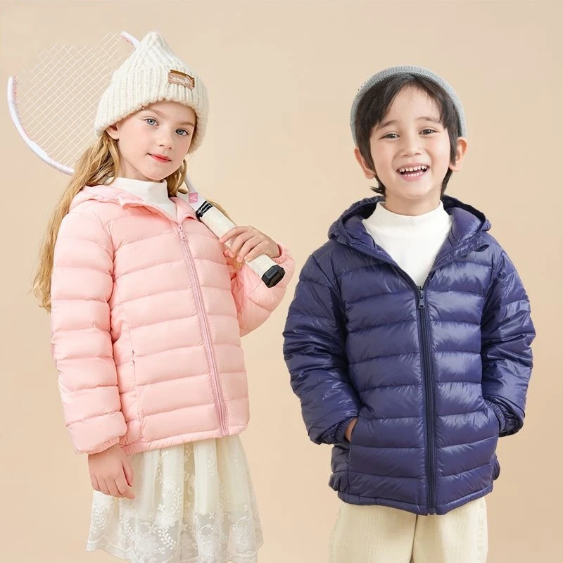 

Пуховик для девочек, хлопковая непродуваемая куртка на молнии 2023, теплая плотная зимняя одежда для катания на лыжах до десяти градусов, детская одежда