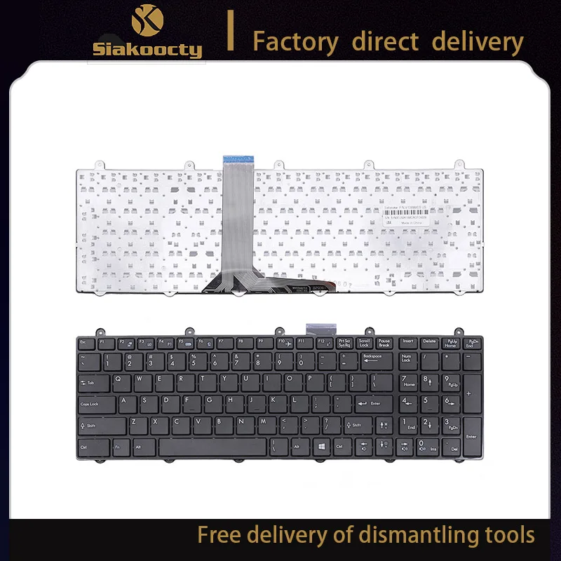 Siakoocty black New FOR MSI GT60 GT70 GT780 MS-16GA MS-1762 GE60 GE70 GX60 GX70 16GC 1757 1763 Laptop Keyboard |