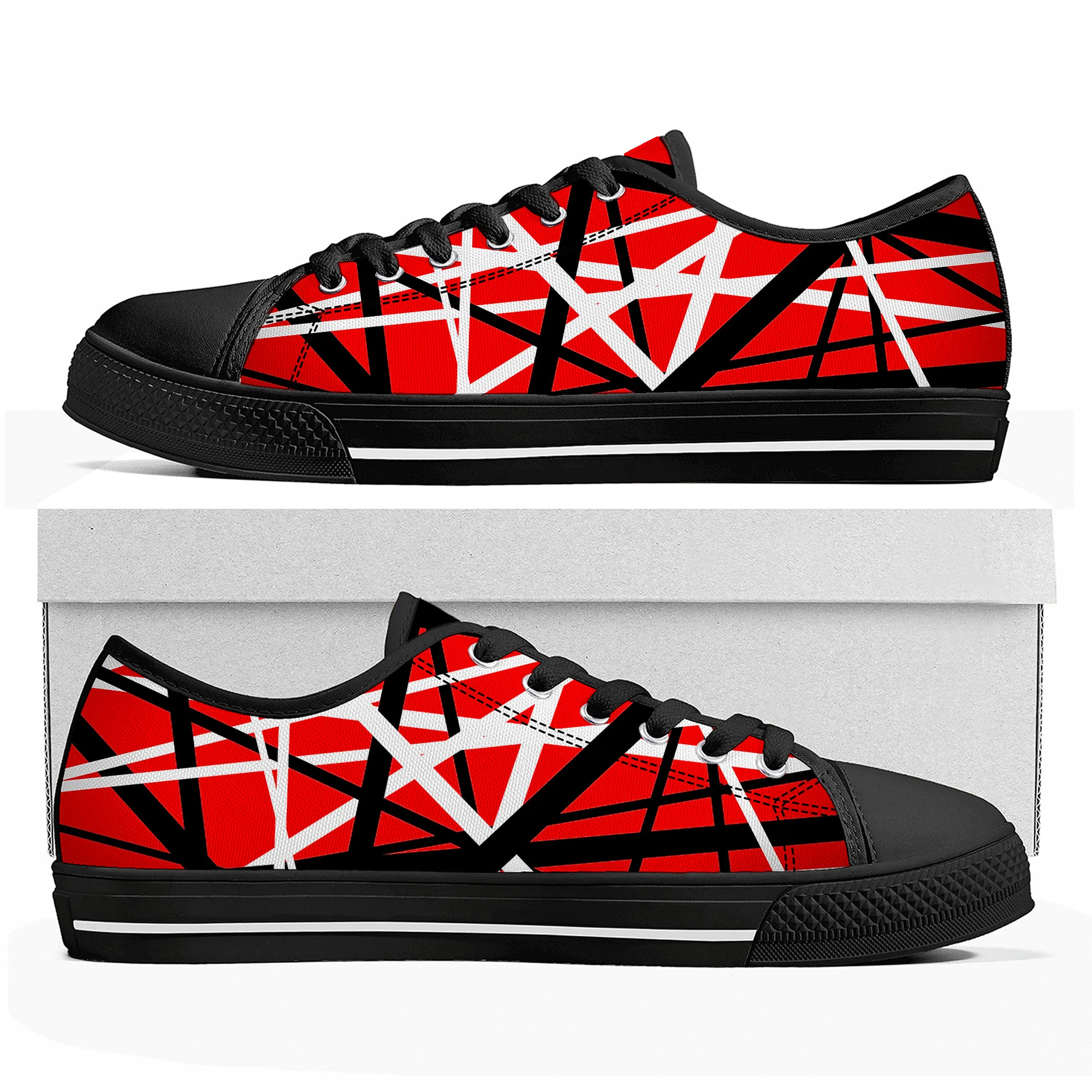 

Van Evh 1984 полосатые низкие высококачественные кроссовки для мужчин и женщин, подростковые холщовые кроссовки 5105, повседневная обувь для пар, обувь на заказ
