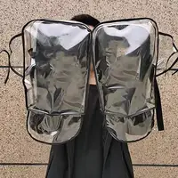 Motorcycle Scooter Handlebar Protective Rain Cover Transparent Riding Muff Winter Thermal Gloves Winter Riding Handle Cover 1