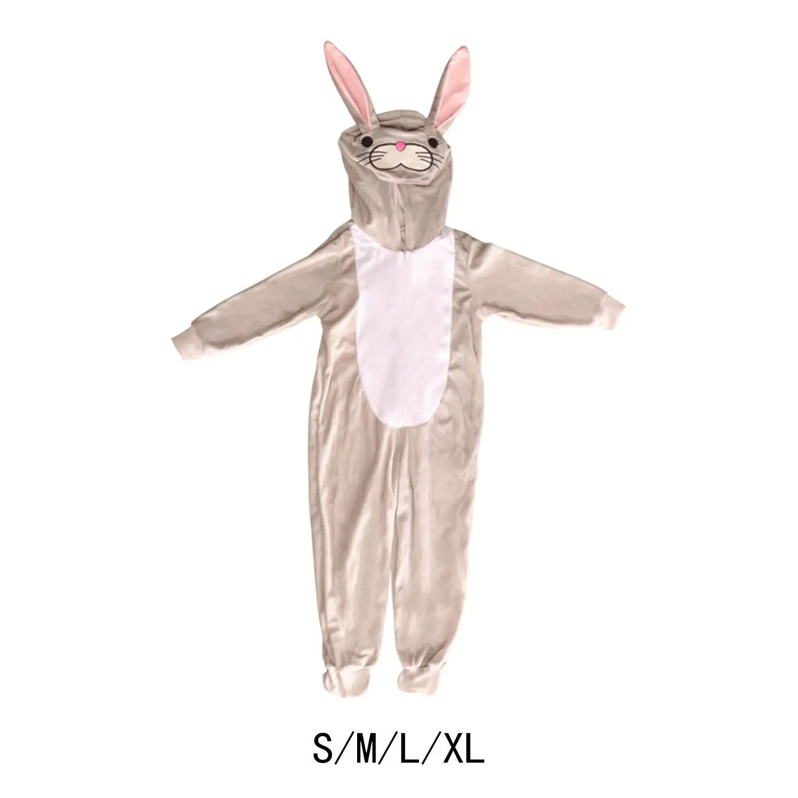 Kids Easter Bunny Costume Cosplay Props Gifts Cute Halloween Costume for Birthday Carnival Holiday Photo Props Stage Performance