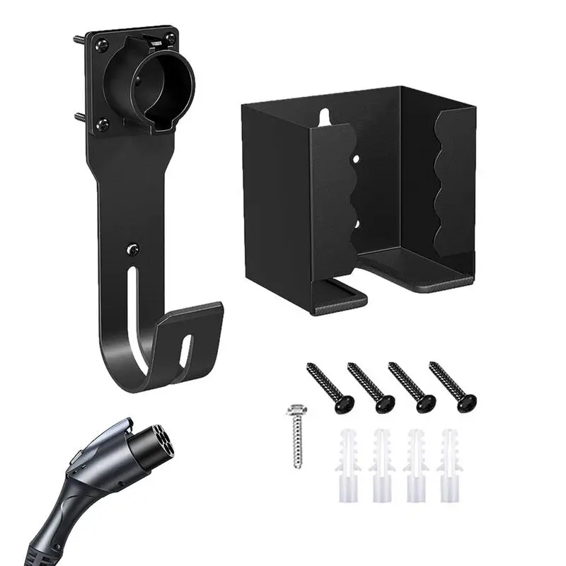

Ev Charger Holder Wall Mount EV Charger Cable Holder & EV Charging Box Holder EV Charger Storage For Electric Vehicles For
